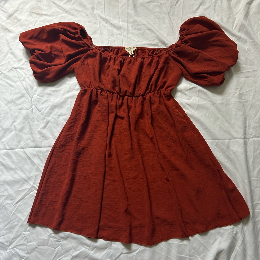 Women’s Burgundy Dress